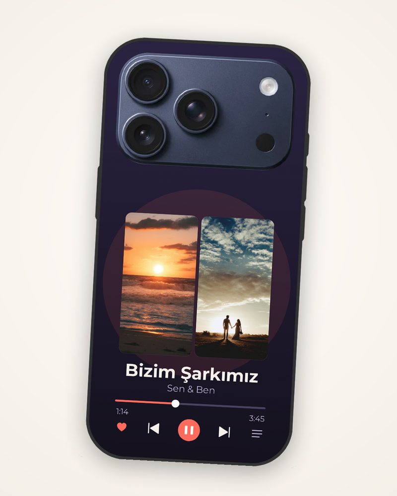 Şarkılı Sevgili Kılıfı — kişiye özel telefon kılıfı tasarla