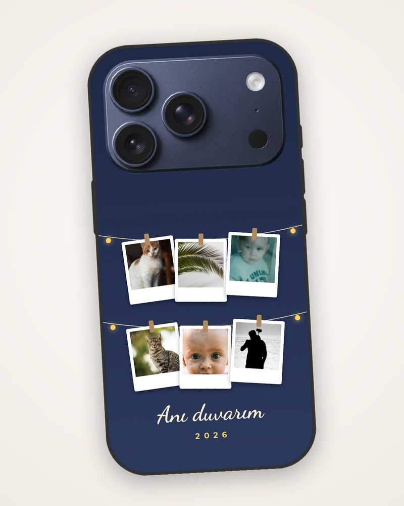 Anı Duvarı Fotoğraflı Kılıf — kişiye özel telefon kılıfı tasarla