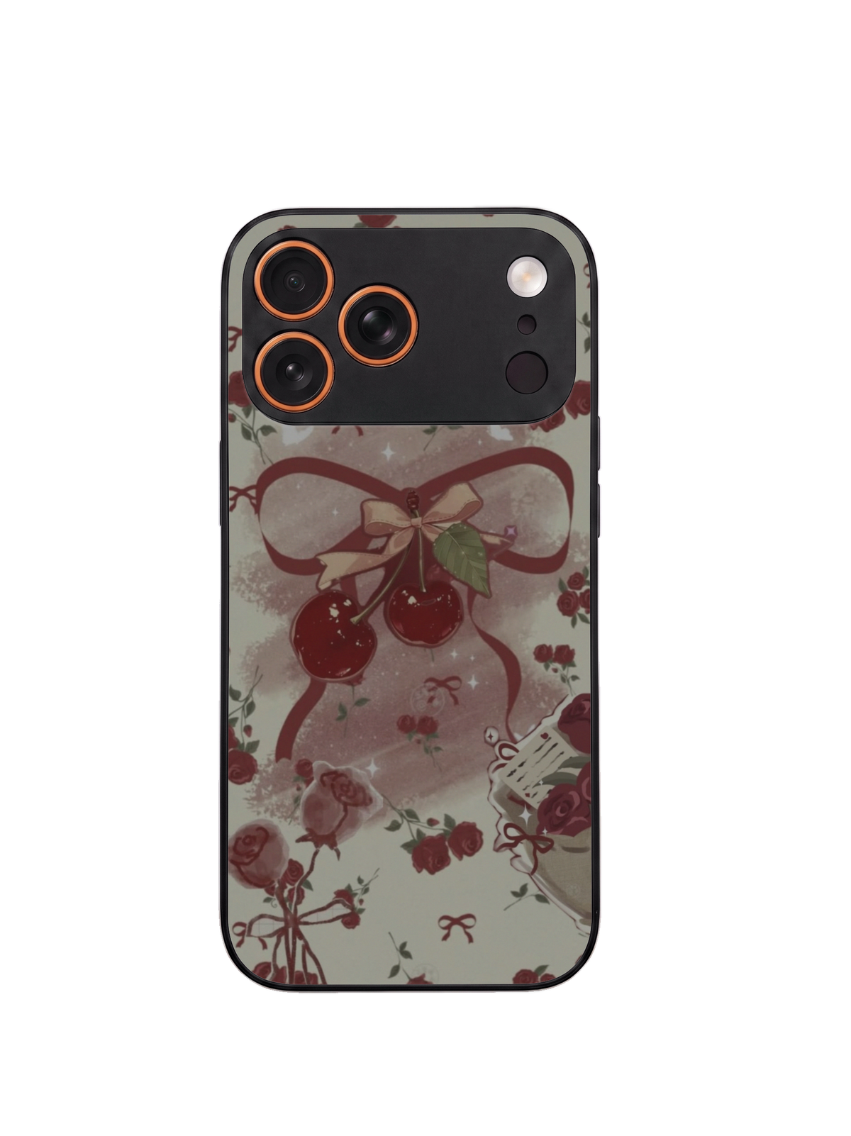 Cherry Coquette 25 — Kişiye Özel Telefon Kılıfı ön