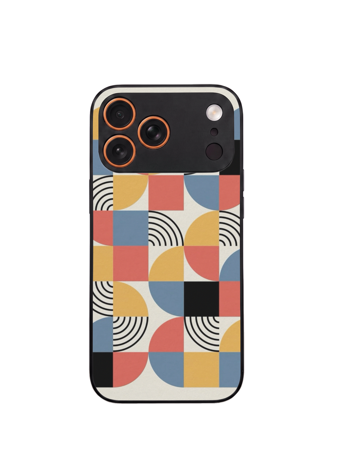 Memphis Bauhaus 09 — Kişiye Özel Telefon Kılıfı ön
