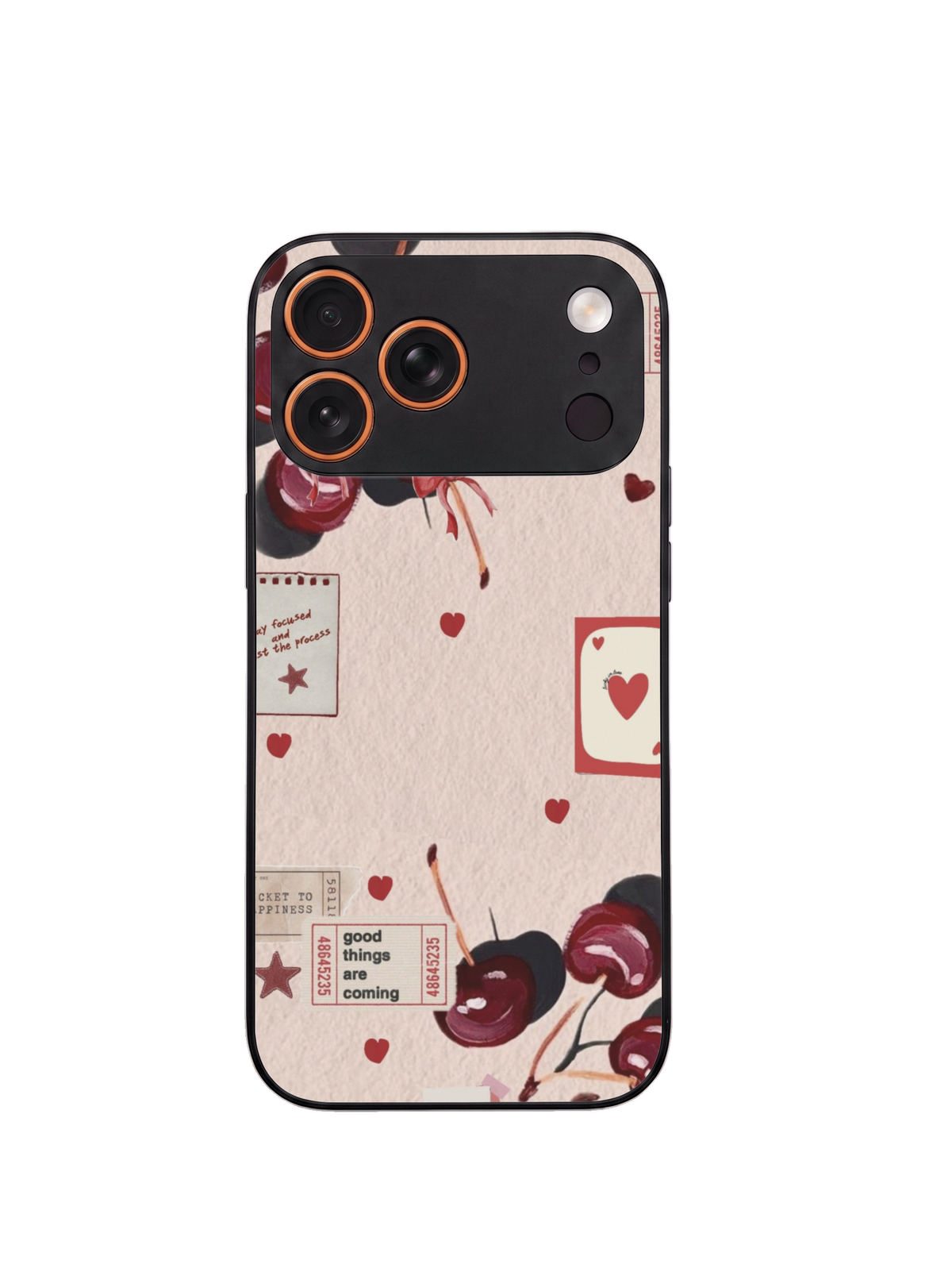 Cherry Coquette 08 — Kişiye Özel Telefon Kılıfı ön