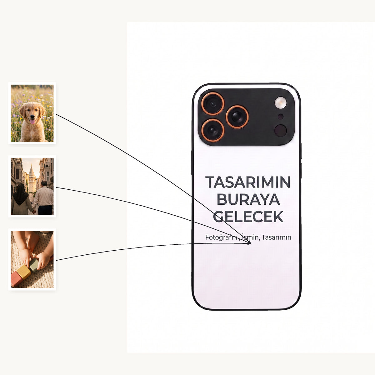 MagSafe Kişiye Özel Telefon Kılıfı — Foto Örnek Galeri