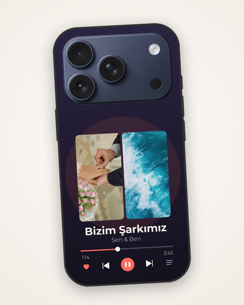Şarkılı Sevgili Kılıfı — kişiye özel telefon kılıfı tasarla