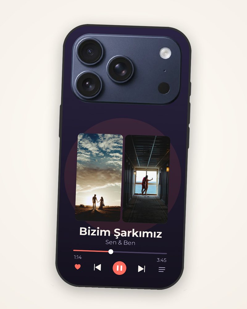 Şarkılı Sevgili Kılıfı — kişiye özel telefon kılıfı tasarla
