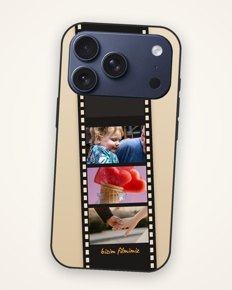 Film Şeridi Fotoğraflı Kılıf — kişiye özel telefon kılıfı tasarla