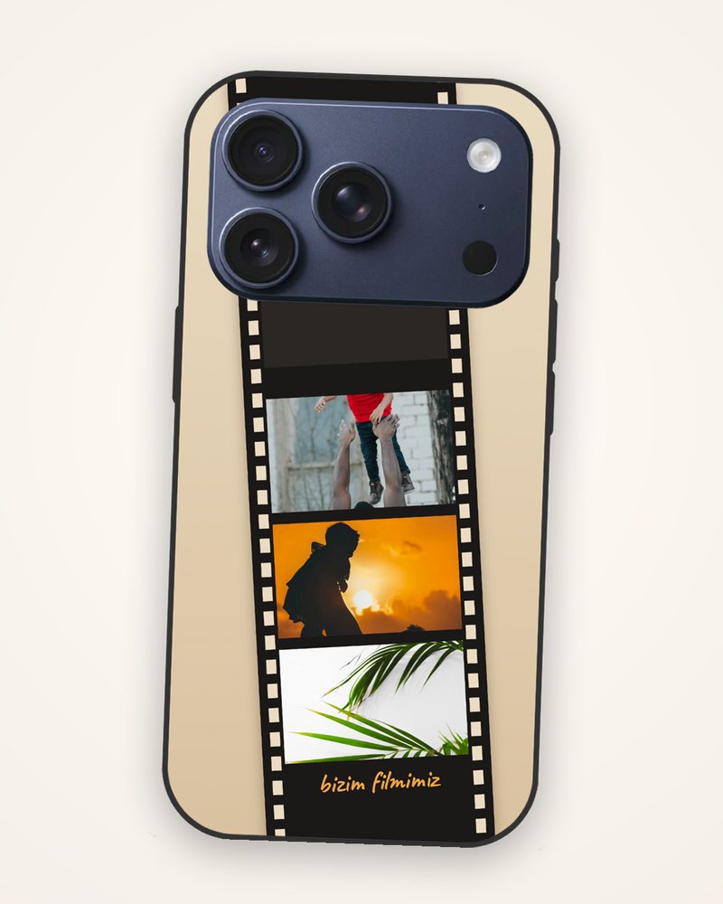 Film Şeridi Fotoğraflı Kılıf — kişiye özel telefon kılıfı tasarla