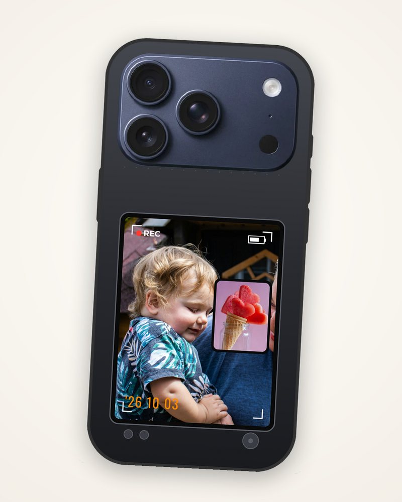 Retro Kamera Fotoğraflı Kılıf — kişiye özel telefon kılıfı tasarla